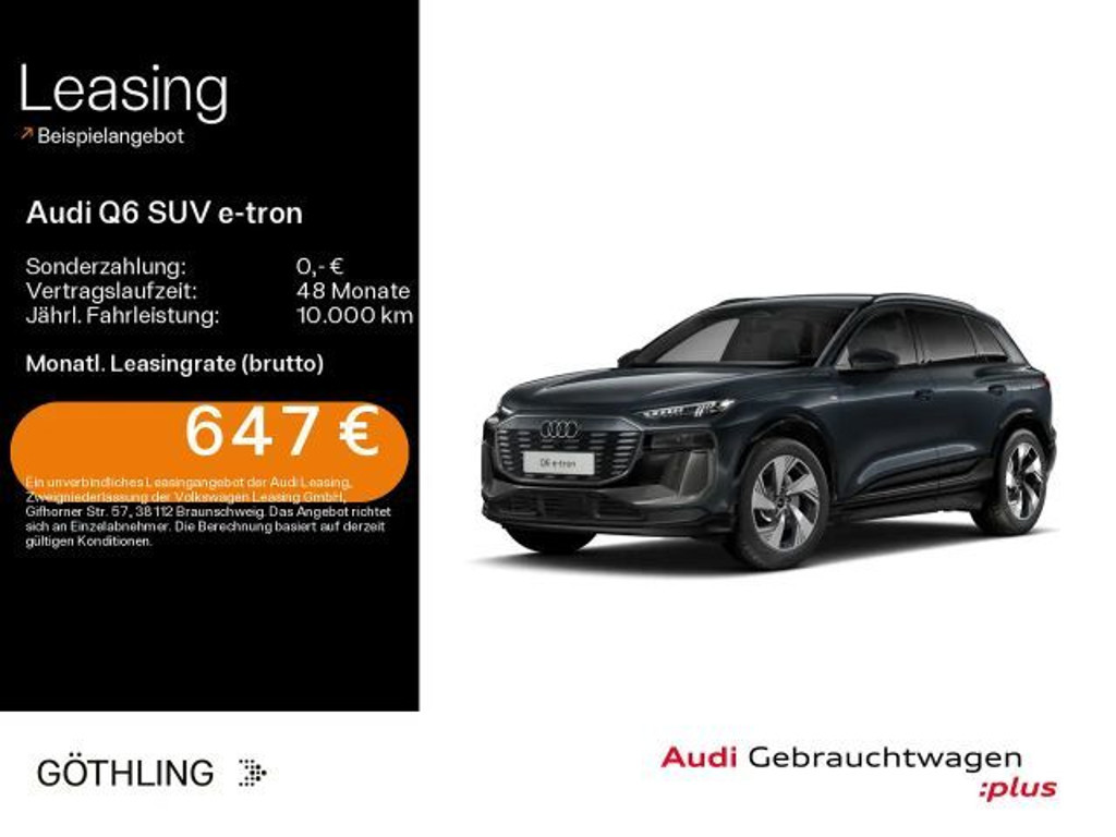 Audi Q6 e-tron Performance