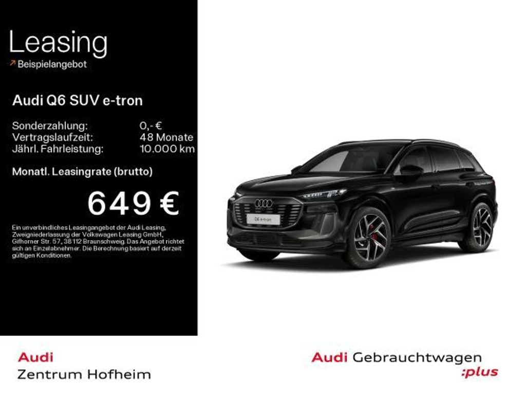 Audi Q6 e-tron S-Line
