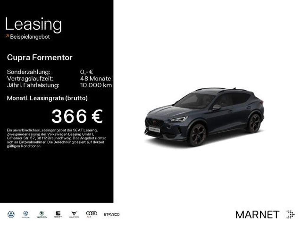 Cupra Formentor 1.4 DSG VZ e-Hybrid