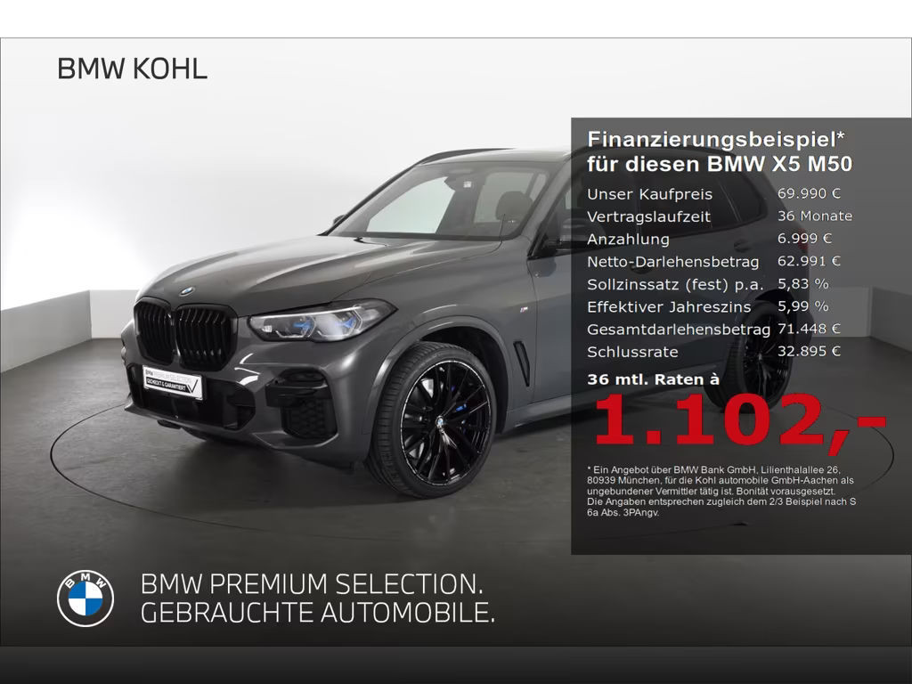 BMW X5 i Laserlicht Soft Close Sky Lounge Harman