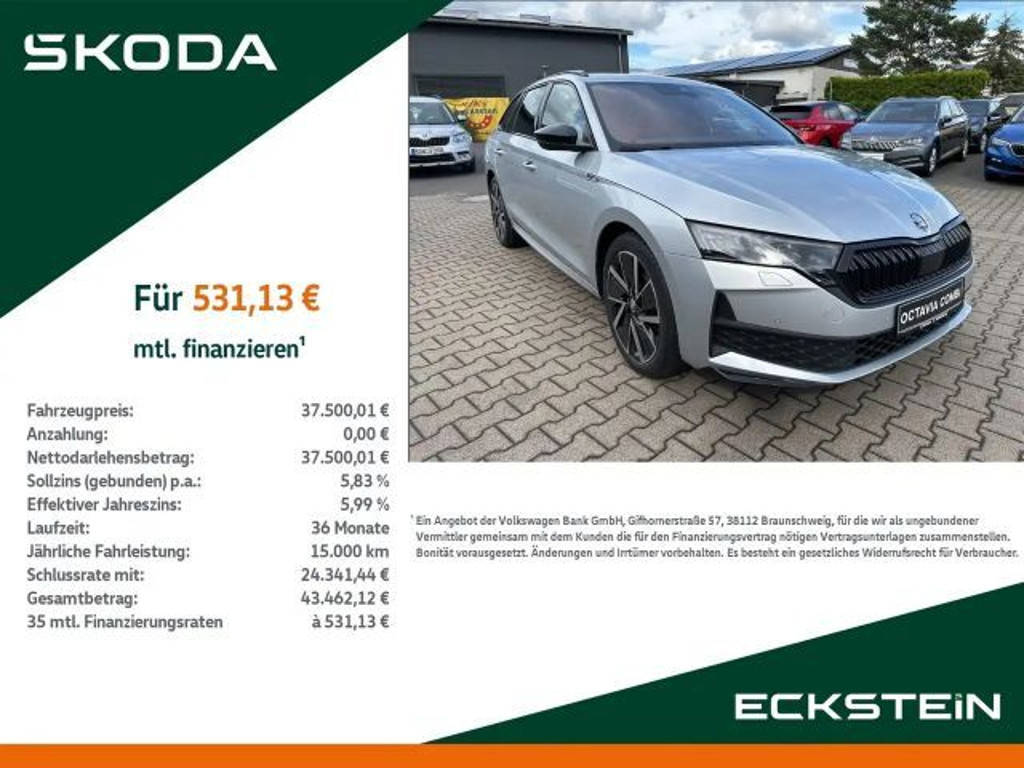 Skoda Octavia Sportline 1.5 TSI