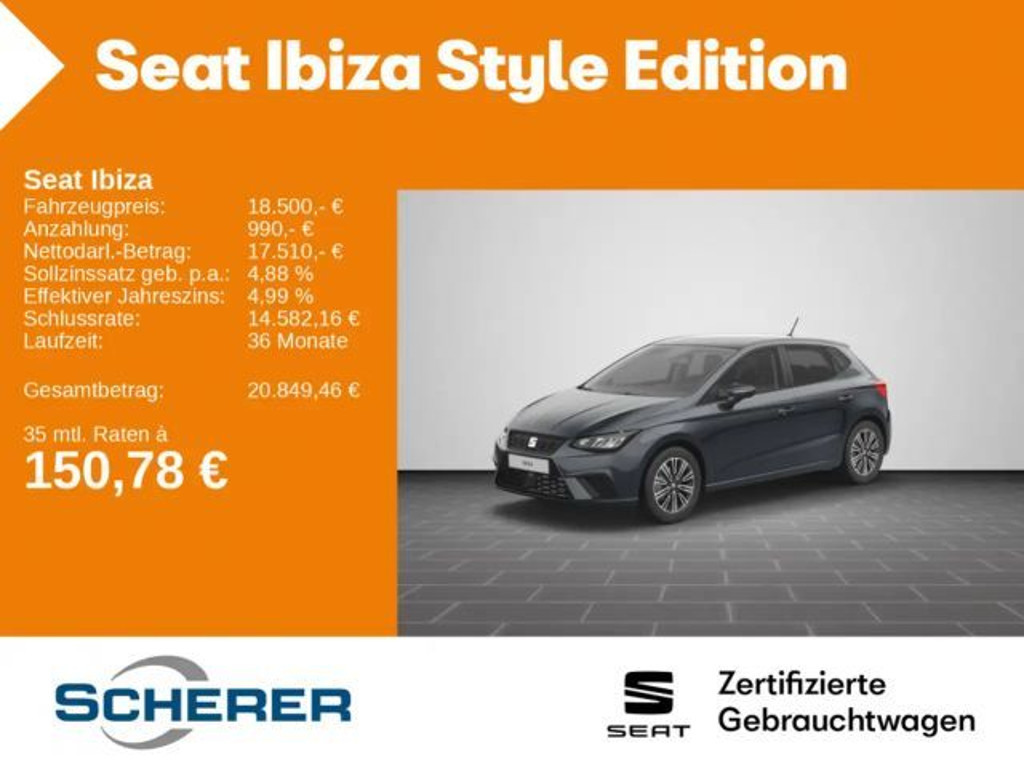 Seat Ibiza Style 1.0 TSI
