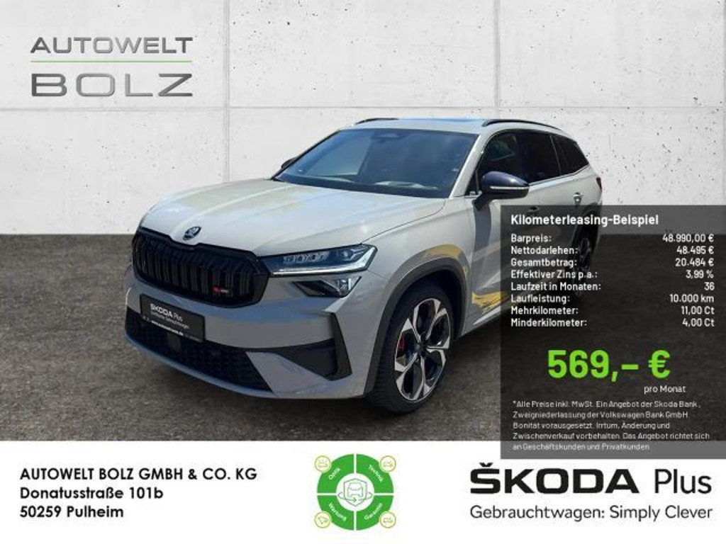 Skoda Kodiaq 4x4 RS 2.0 TSI