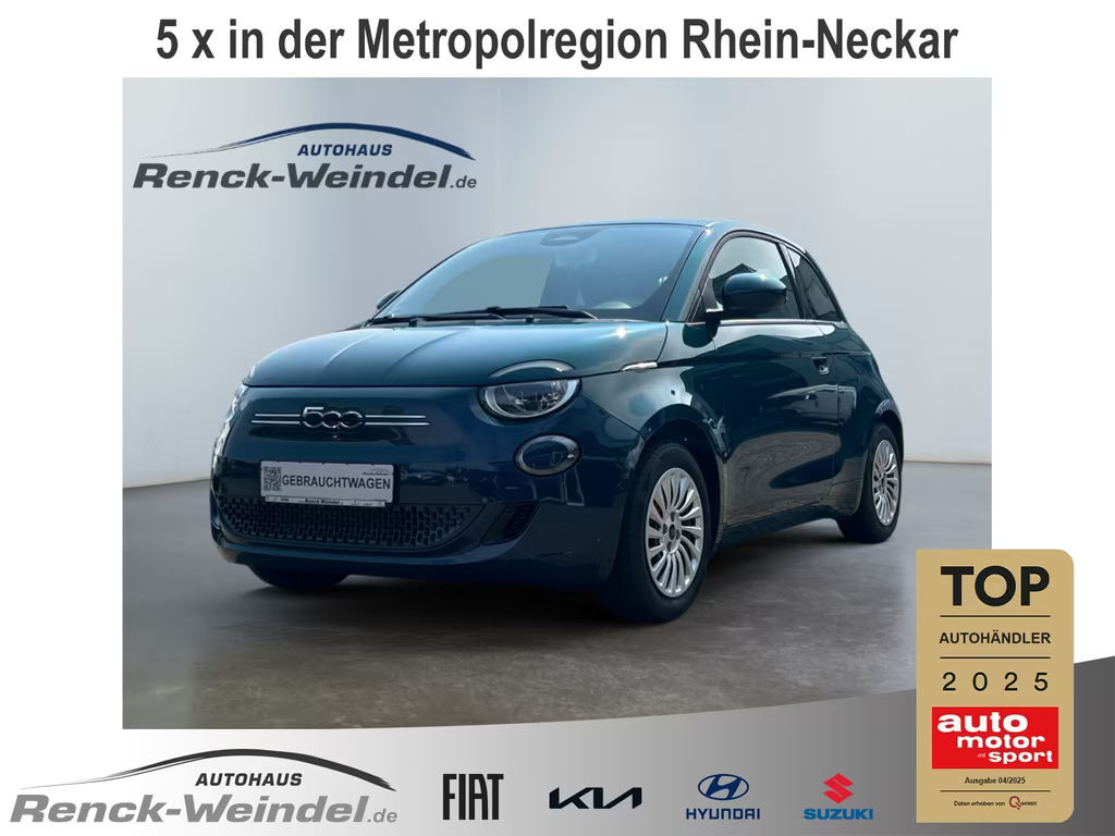 Fiat 500 Basis Navi Apple CarPlay Android Auto Klimaa