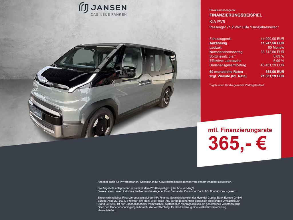Kia PV5 Passenger