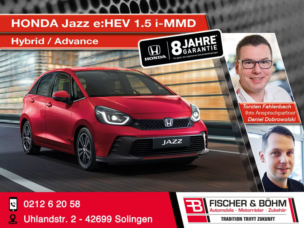 Honda Jazz Hybrid Advance 1.5 i-MMD e:HEV
