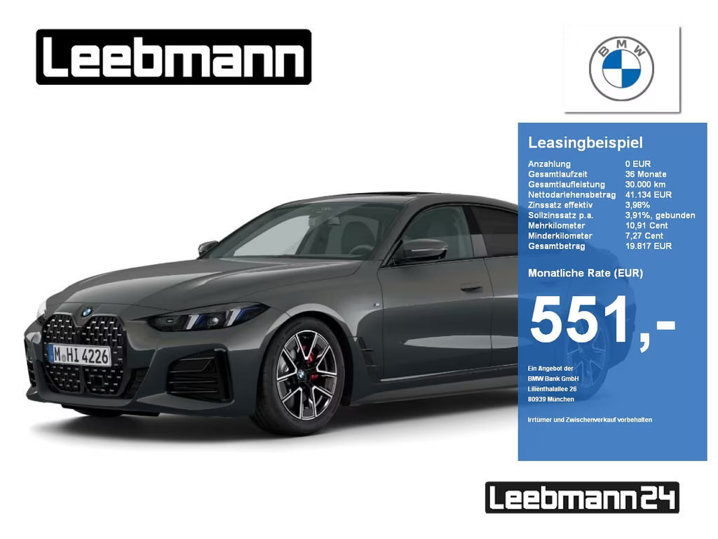 BMW 4 Serie 420 Coupé Gran Coupé 420i