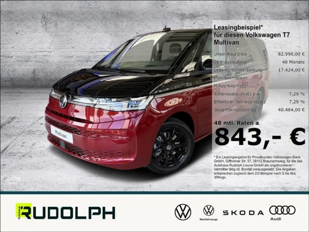 Volkswagen Multivan DSG Style 2.0 TDI T7