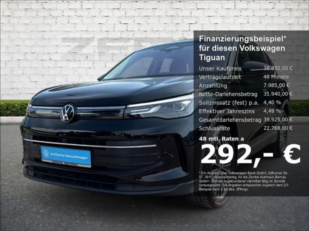 Volkswagen Tiguan DSG Life 1.5 eTSI