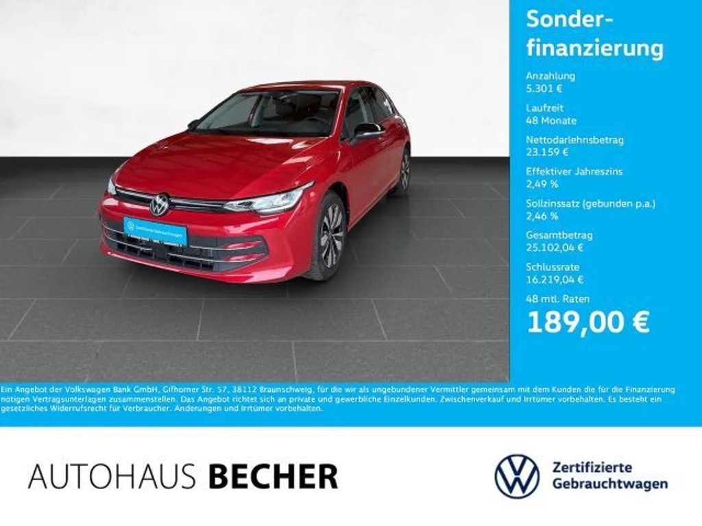 Volkswagen Golf DSG 1.5 eTSI