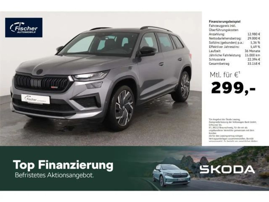 Skoda Kodiaq 4x4 RS 2.0 TSI