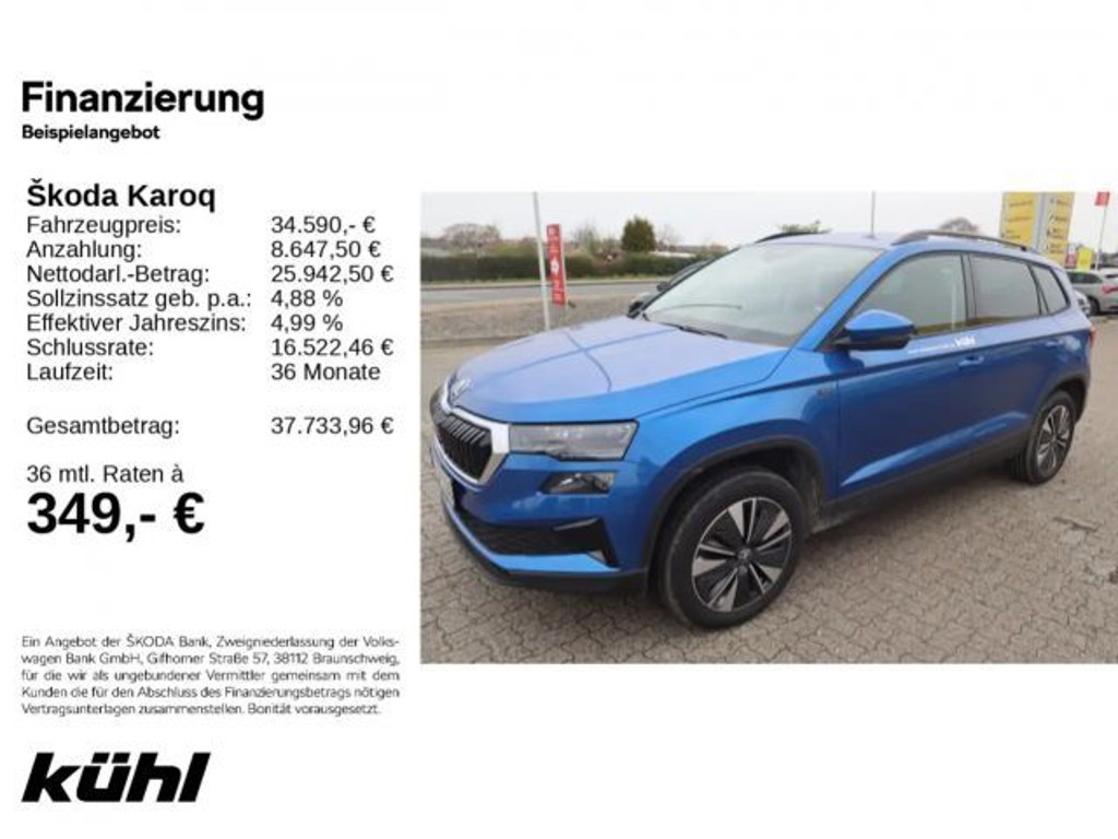 Skoda Karoq 1.5 TSI Tour