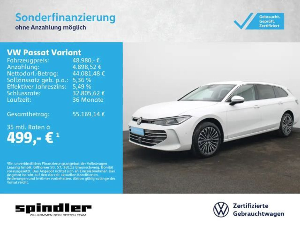 Volkswagen Passat DSG Variant 2.0 TDI Elegance Elegance