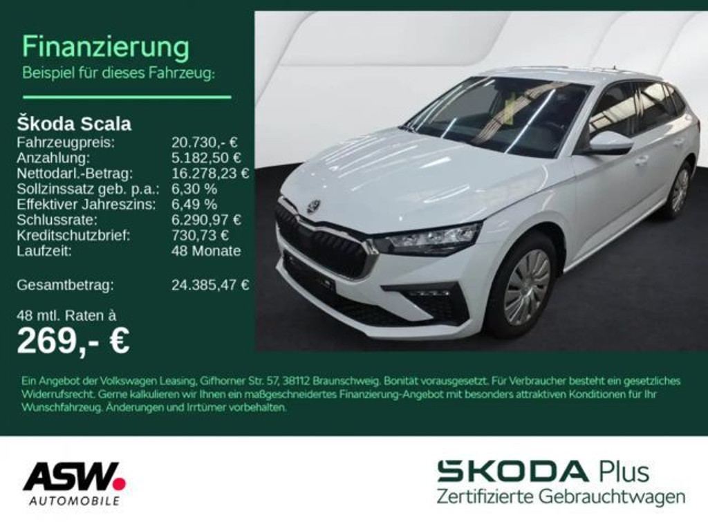 Skoda Scala 1.0 TSI