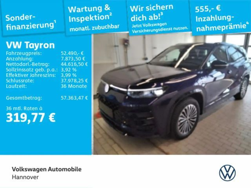 Volkswagen Tayron R-Line eHybrid 1.5 TSI IQ.Drive