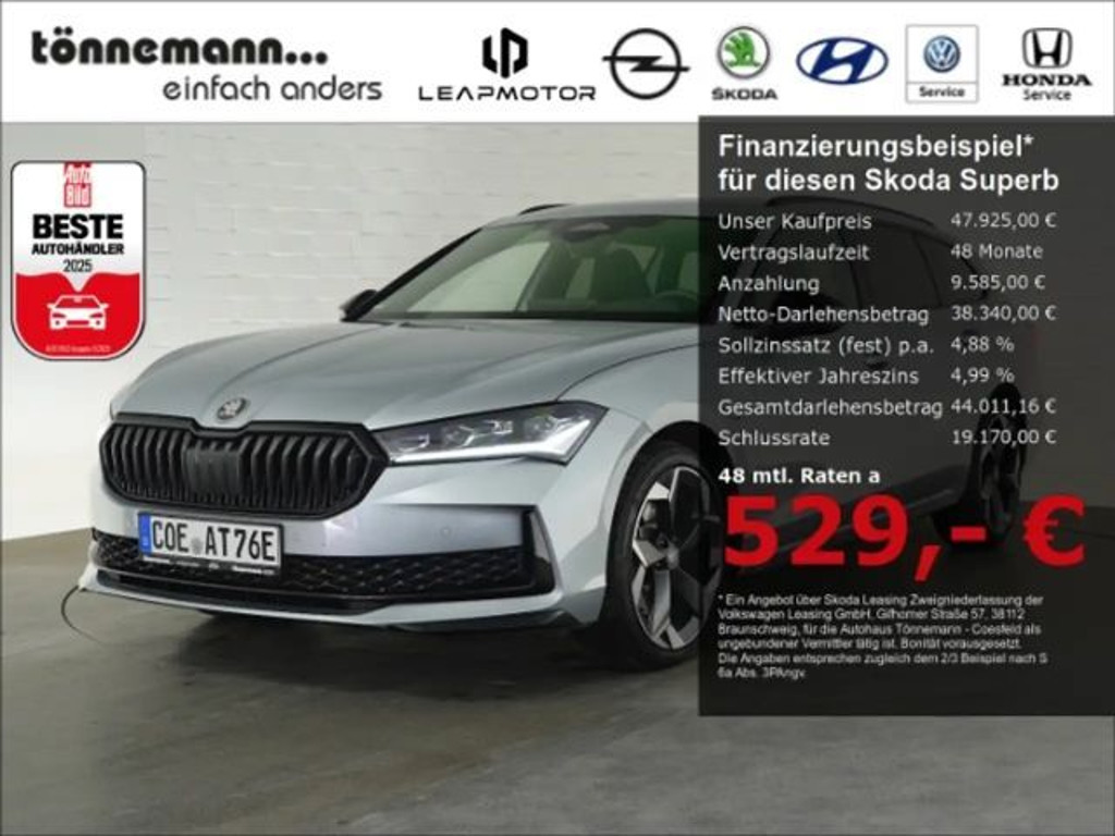 Skoda Superb Combi Sportline iV