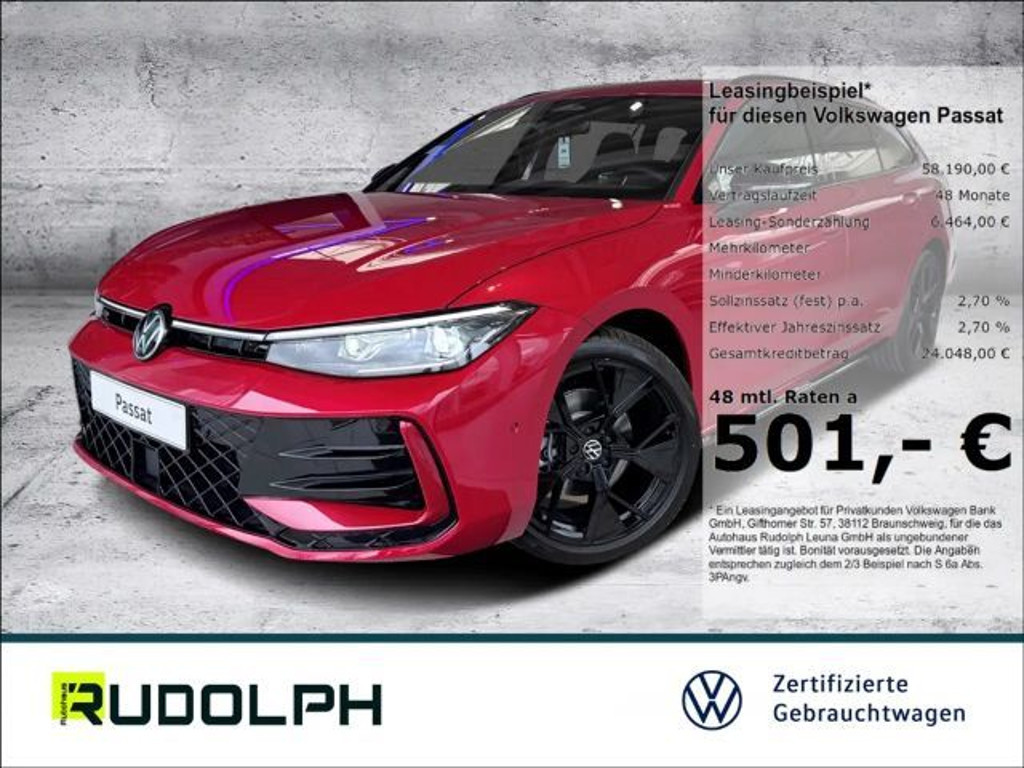 Volkswagen Passat DSG R-Line 2.0 TDI