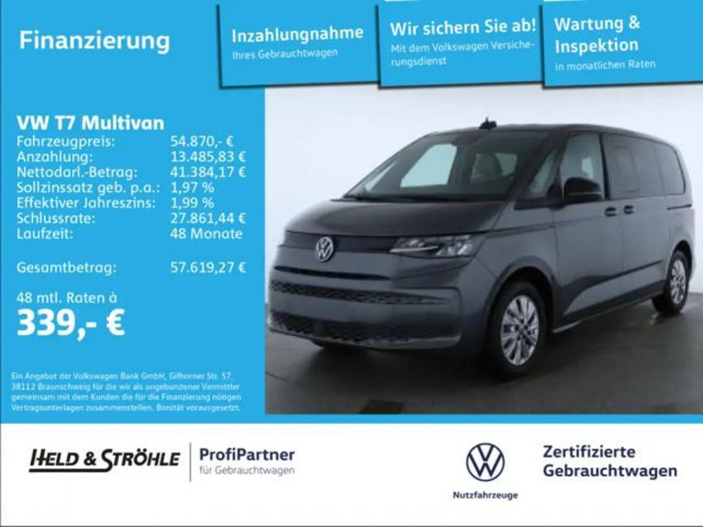 Volkswagen Multivan 2.0 TSI T7