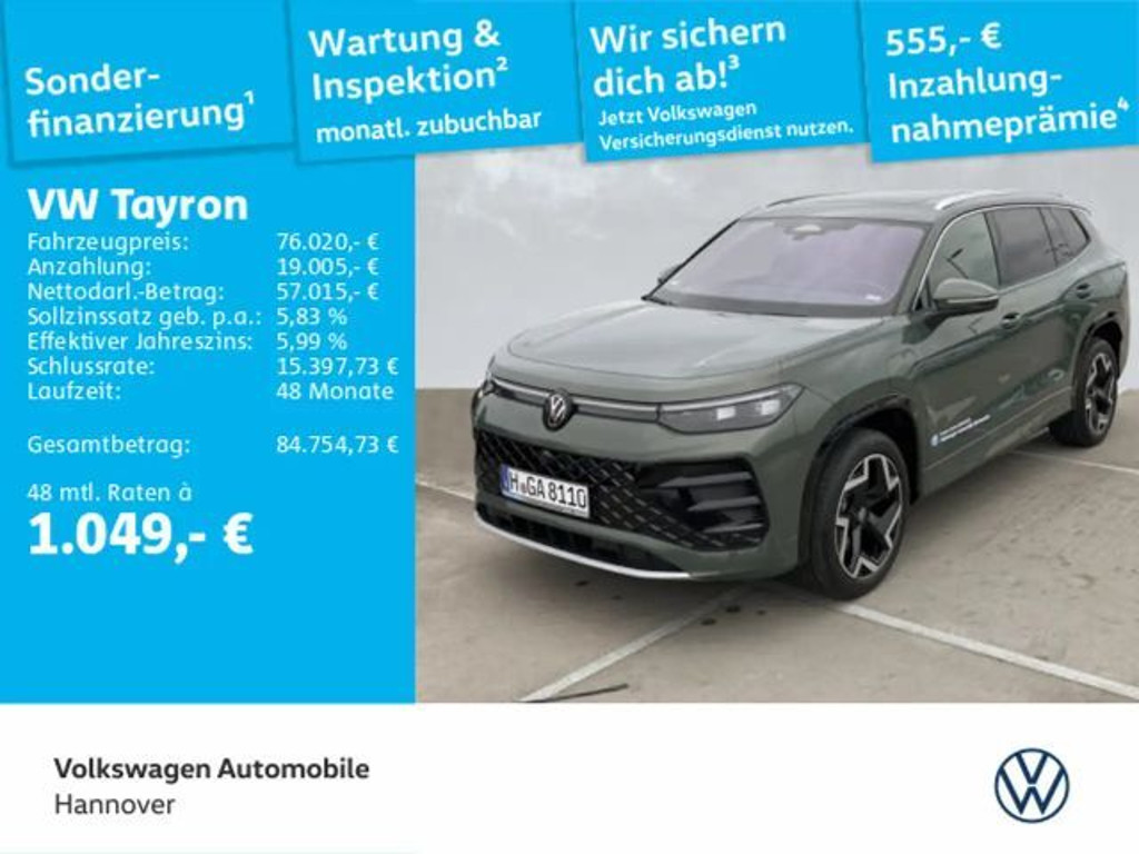 Volkswagen Tayron DSG R-Line eHybrid 1.5 TSI IQ.Drive