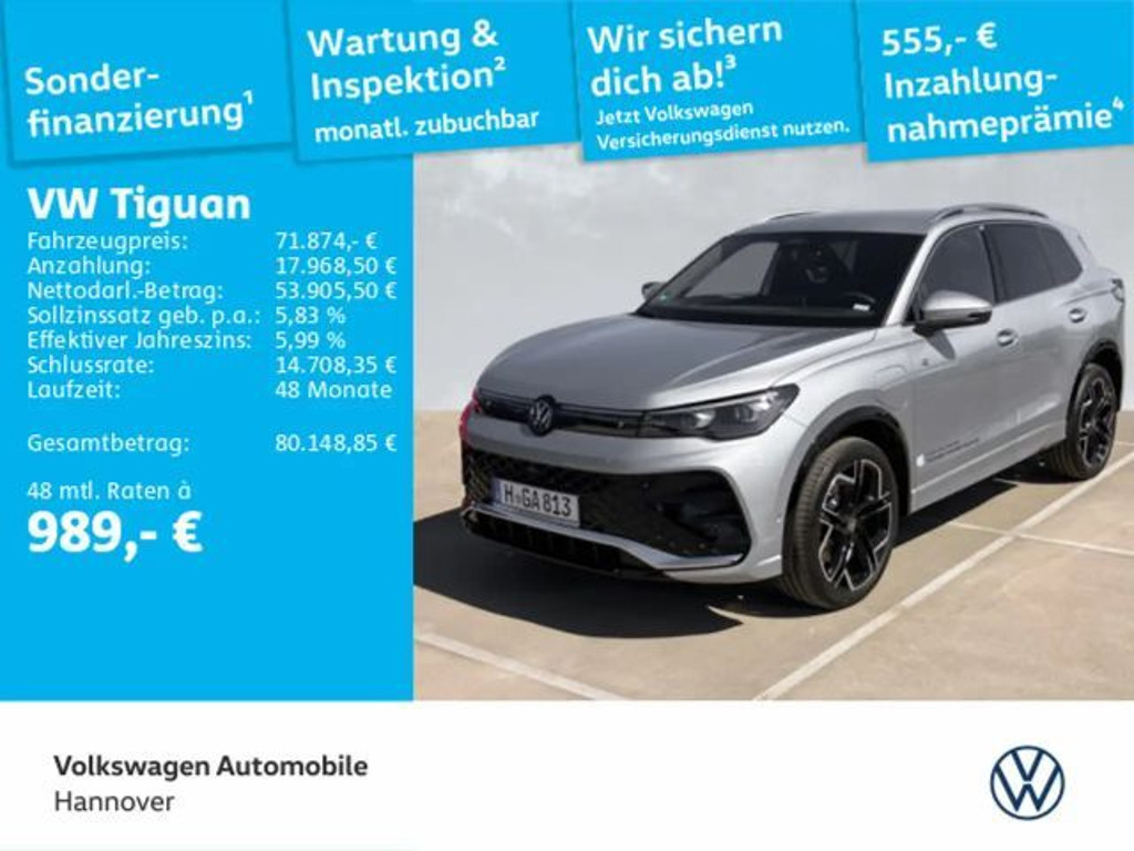 Volkswagen Tiguan DSG R-Line eHybrid 1.5 TSI