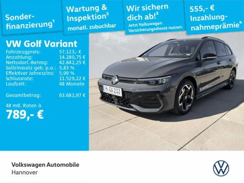 Volkswagen Golf 4Motion DSG Variant R-Line 2.0 TSI