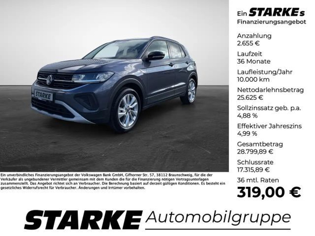 Volkswagen T-Cross DSG 1.0 TSI