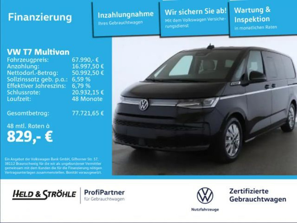 Volkswagen Multivan Style eHybrid Lang T7