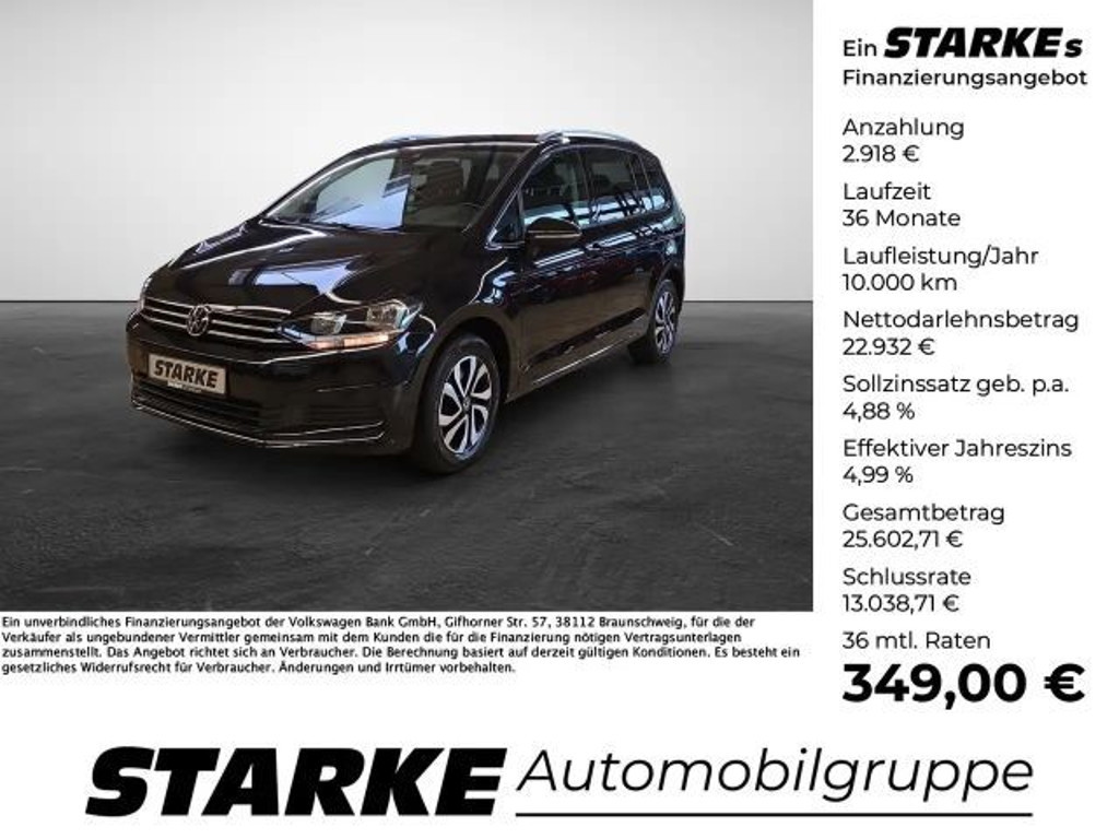 Volkswagen Touran DSG 1.5 TSI