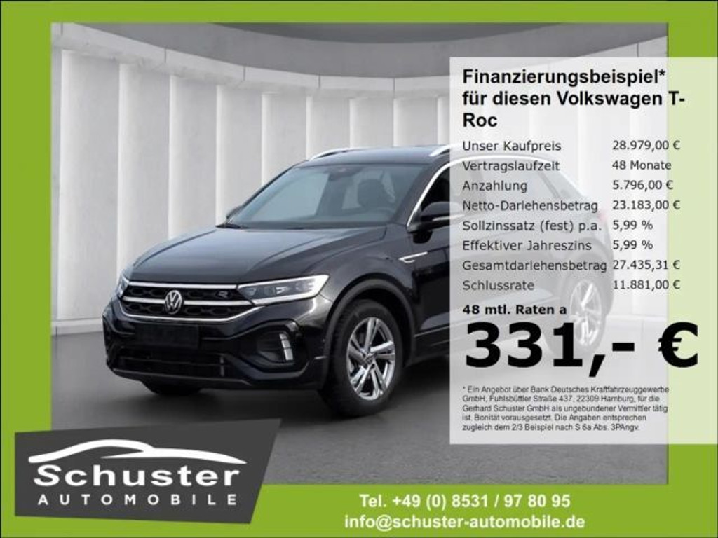 Volkswagen T-Roc DSG R-Line