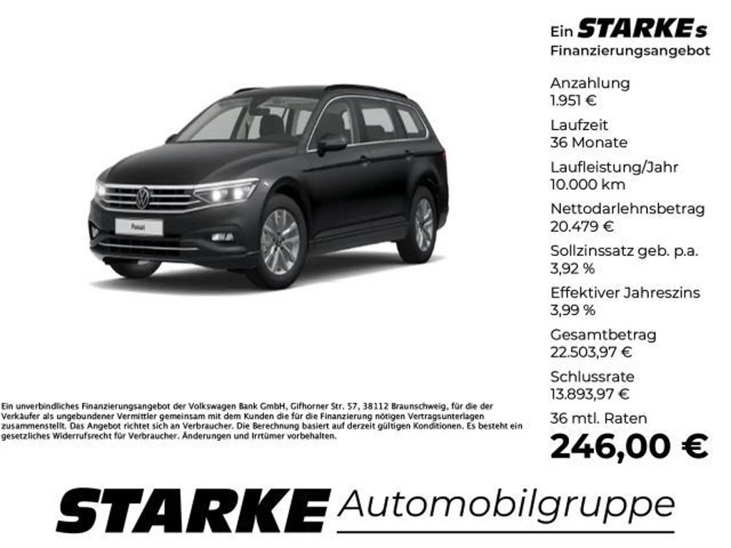 Volkswagen Passat Business DSG Variant 2.0 TDI