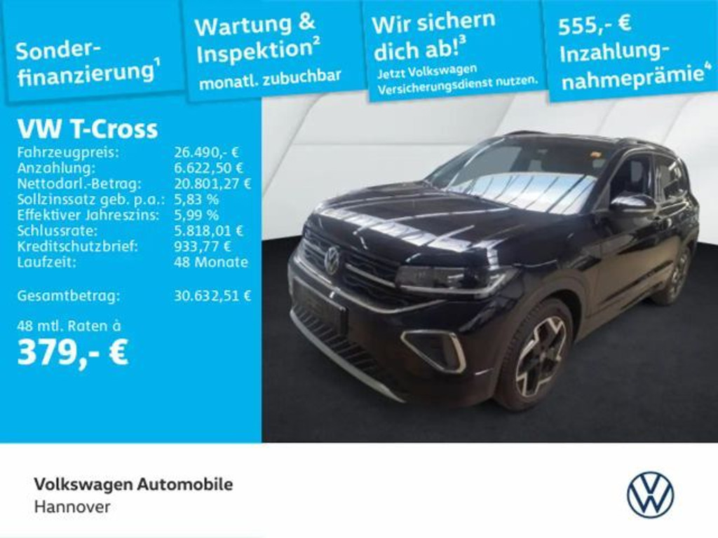 Volkswagen T-Cross DSG R-Line 1.5 TSI