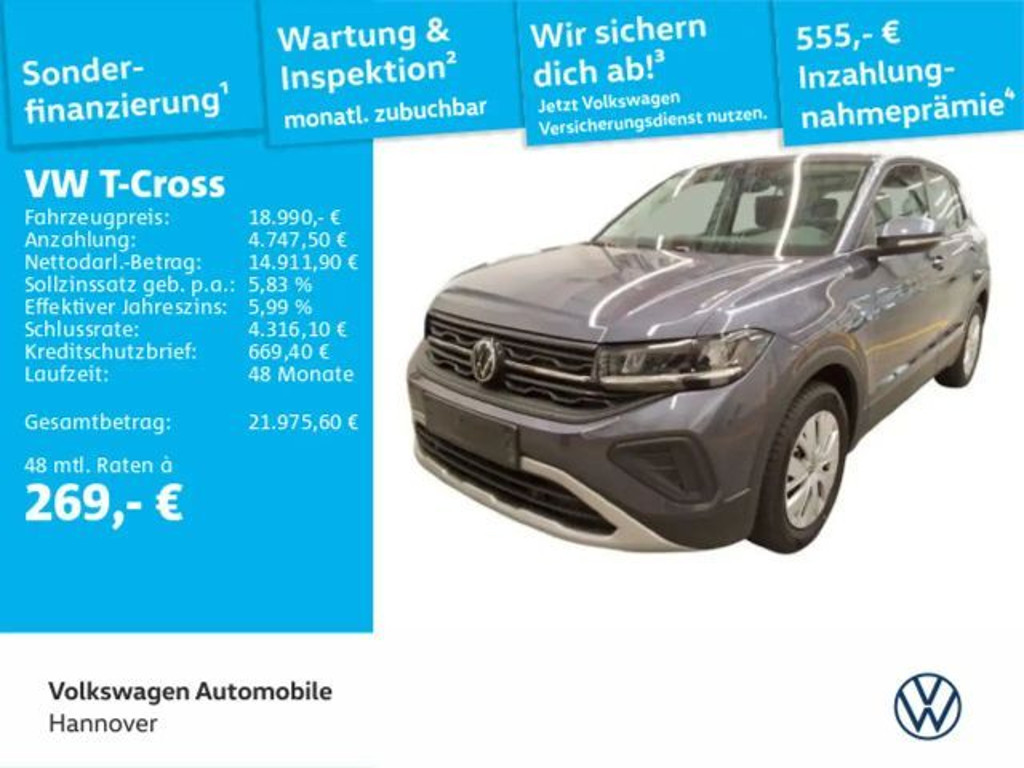 Volkswagen T-Cross 1.0 TSI