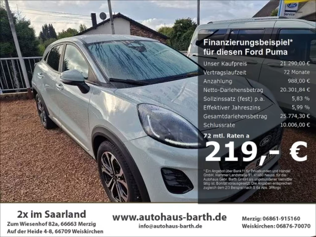 Ford Puma Titanium