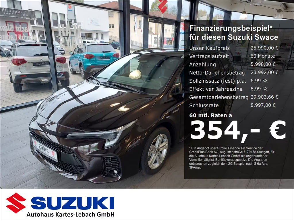 Suzuki Swace Comfort Hybrid