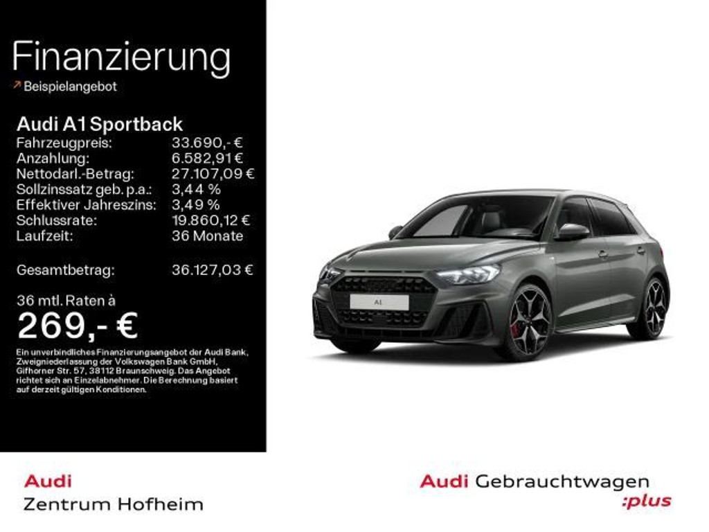 Audi A1 S-Line 40 TFSI