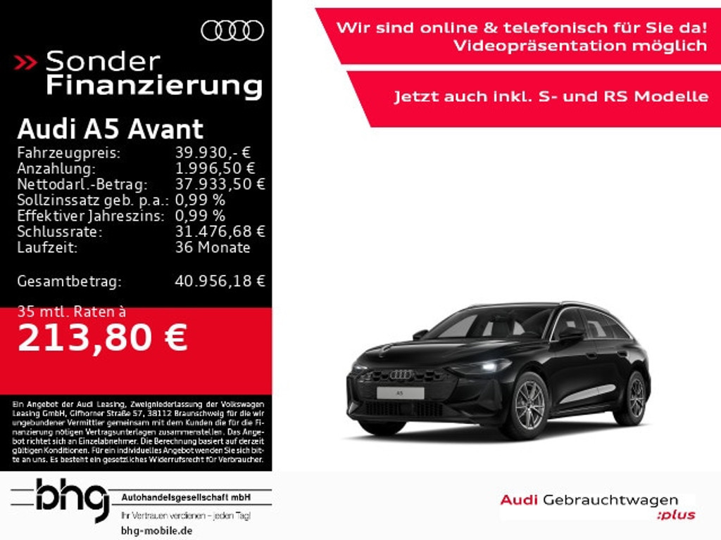 Audi A5 Avant S-Tronic