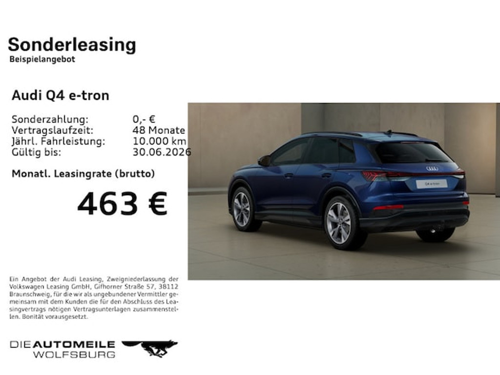 Audi Q4 e-tron