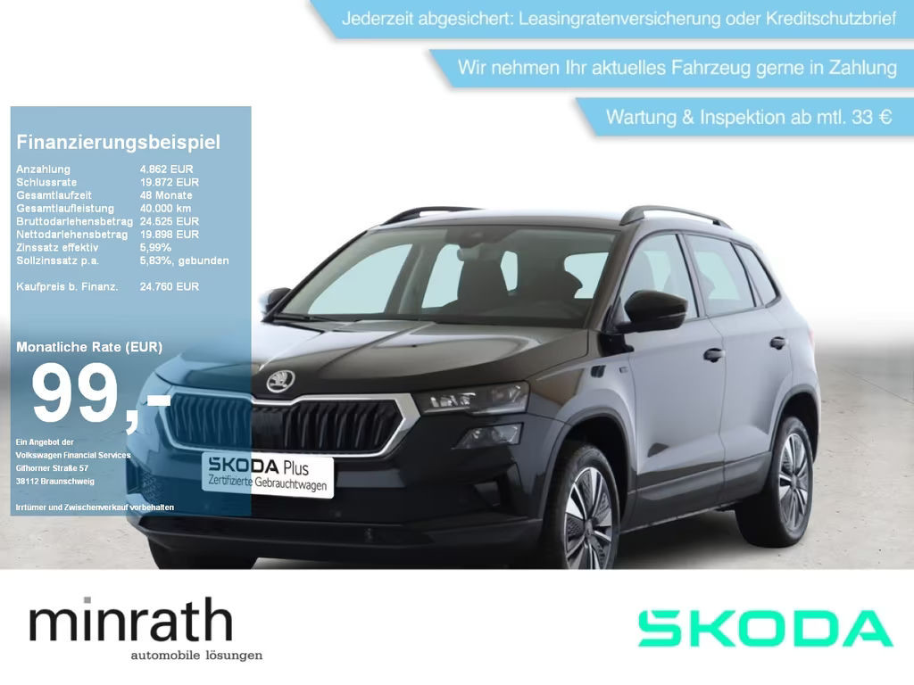 Skoda Karoq 1.0 TSI Tour