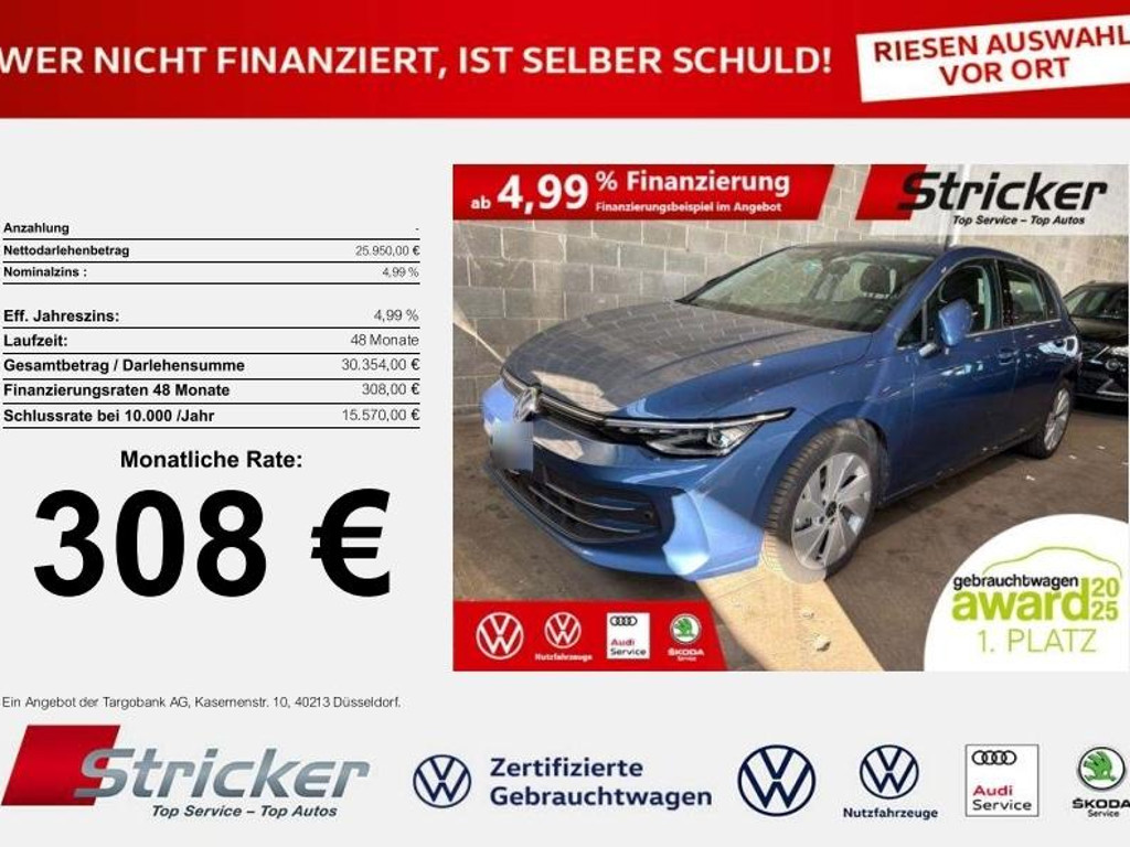 Volkswagen Golf DSG Style 2.0 TDI