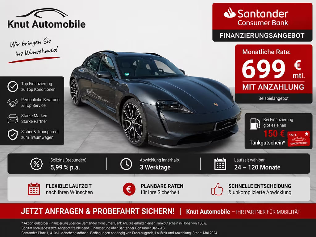 Porsche Taycan 4S Sport Turismo Performance Plus