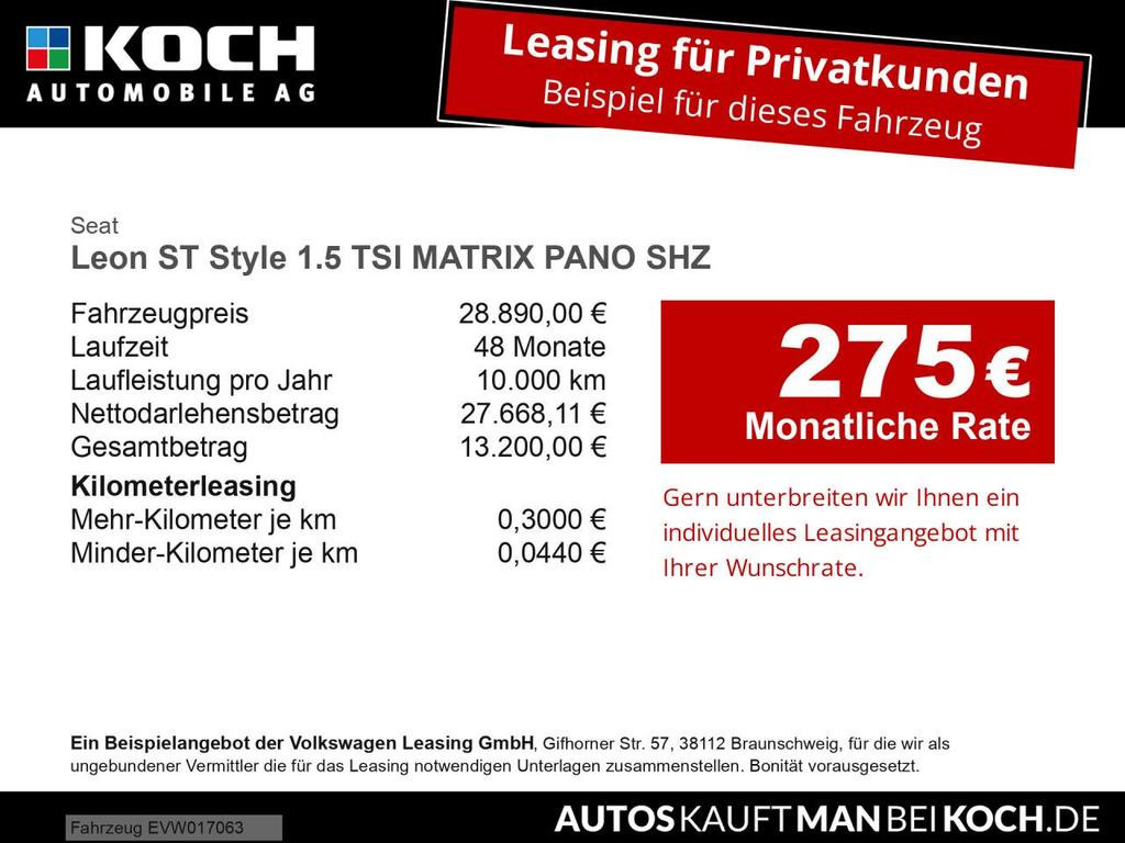 Seat Leon Style 1.5 TSI Sportstourer