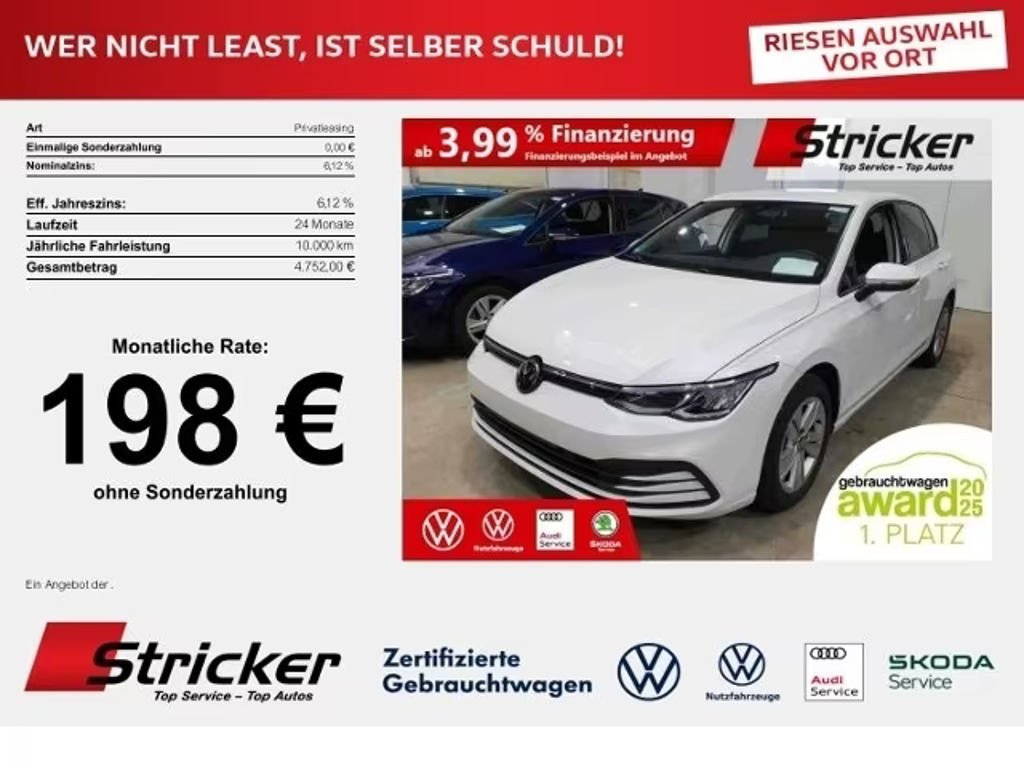 Volkswagen Golf DSG Life 2.0 TDI