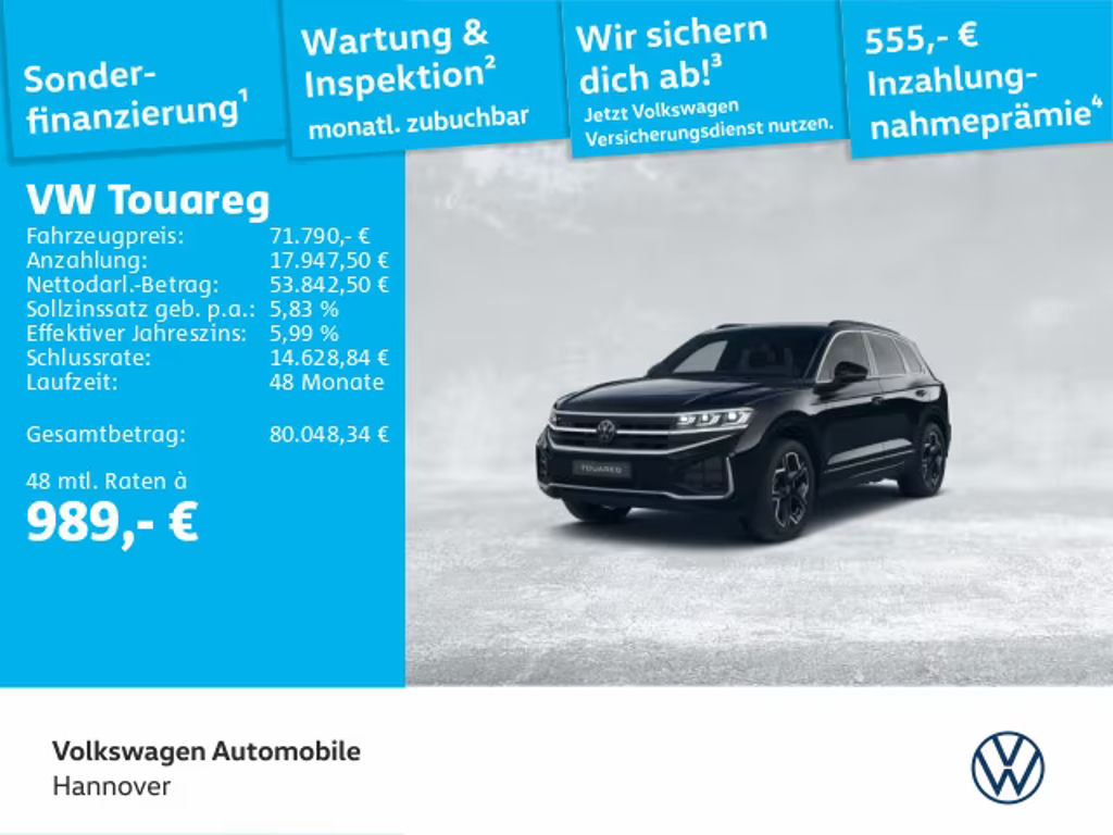 Volkswagen Touareg R-Line 3.0 V6 TDI