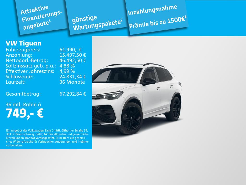 Volkswagen Tiguan R-Line 2.0 TSI