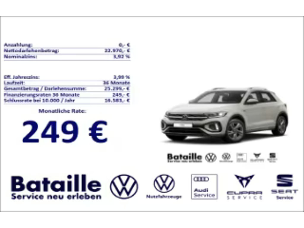 Volkswagen T-Roc R-Line 1.0 TSI