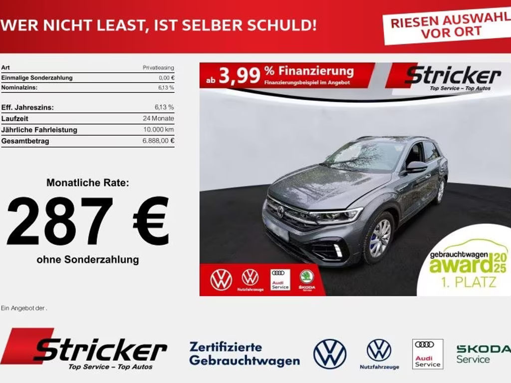 Volkswagen T-Roc Style 2.0 TSI