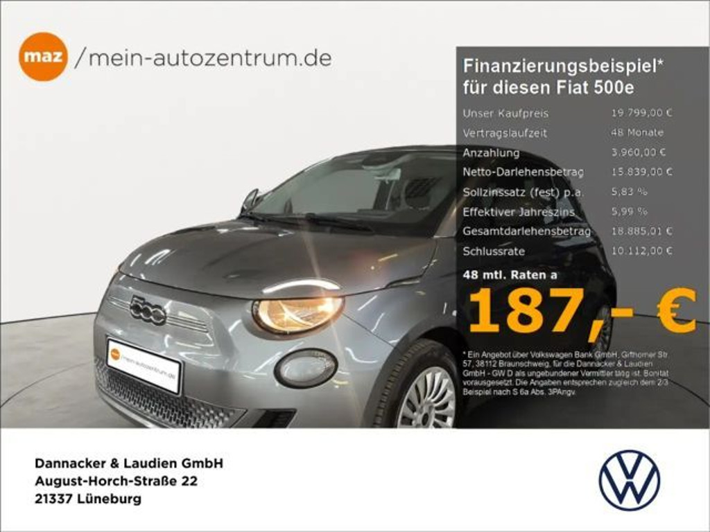 Fiat 500e Base 42kWh Carplay Ganzjahresreifen