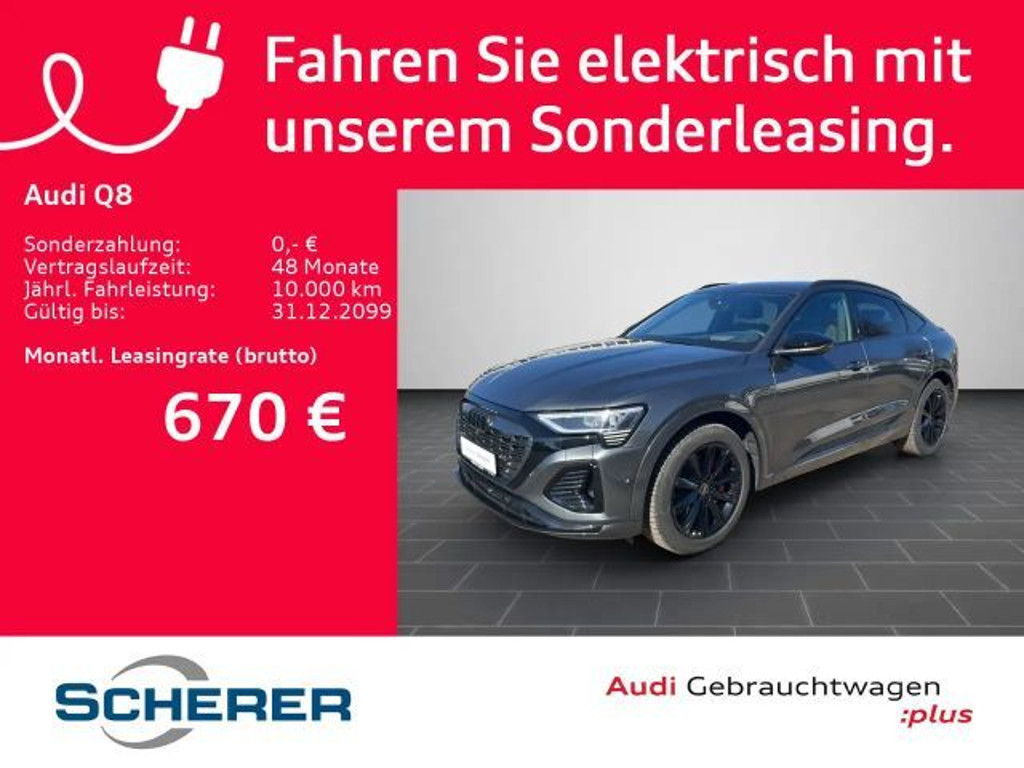 Audi Q8 e-tron Sportback Quattro S-Line 55