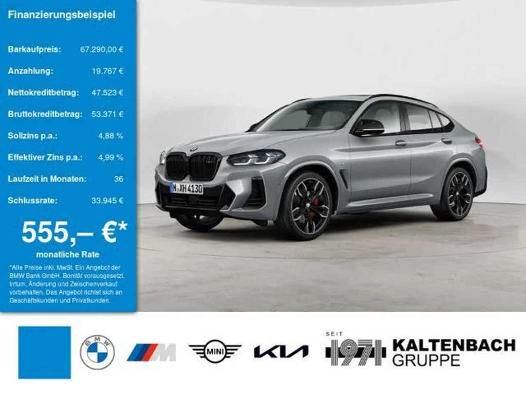 BMW X4 X4 M 40d STANDHZ PANO AHK HUD 360° LASER LED