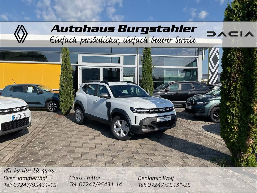 Dacia Duster Neuer Expression hybrid 155 ABS ESP SERVO